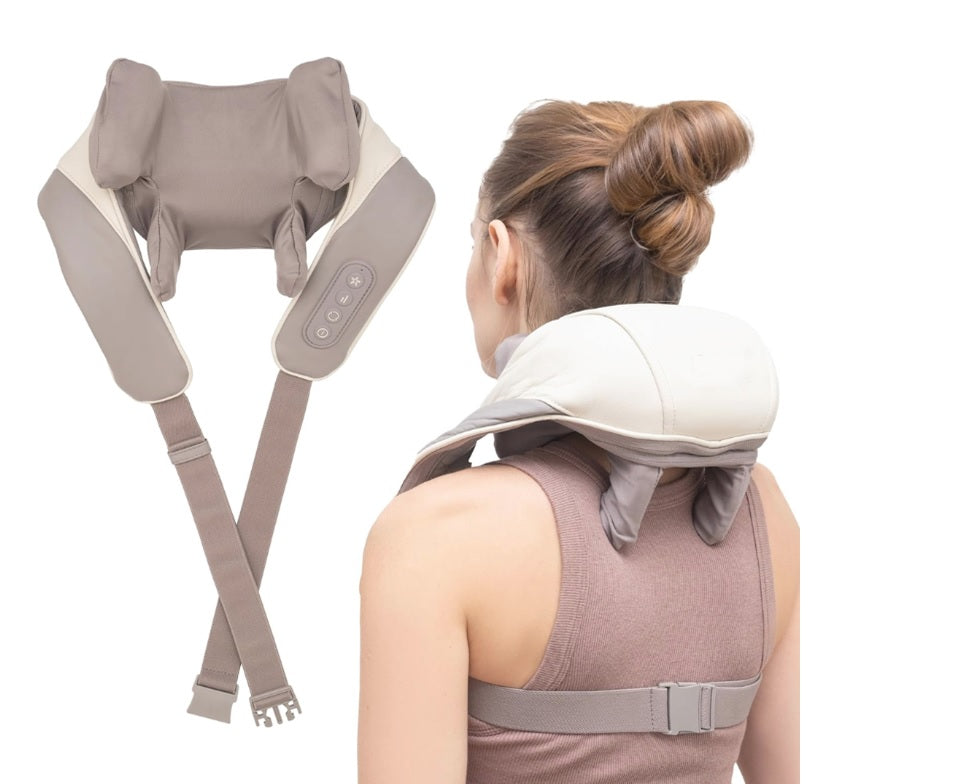 Massageador Automático Relaxante Para Pescoço e Ombros