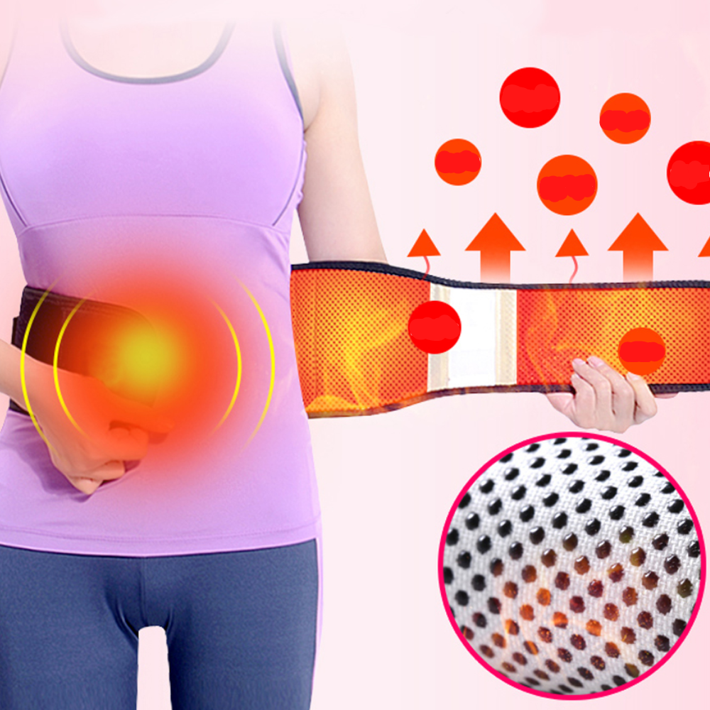 Cinta para Alívio de Dores na Coluna Lombar com Tração Magnética