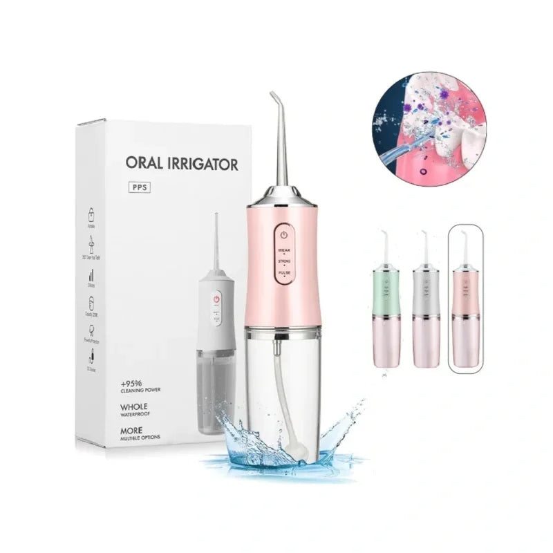 Irrigador Oral para Limpeza Bucal - CleanJet