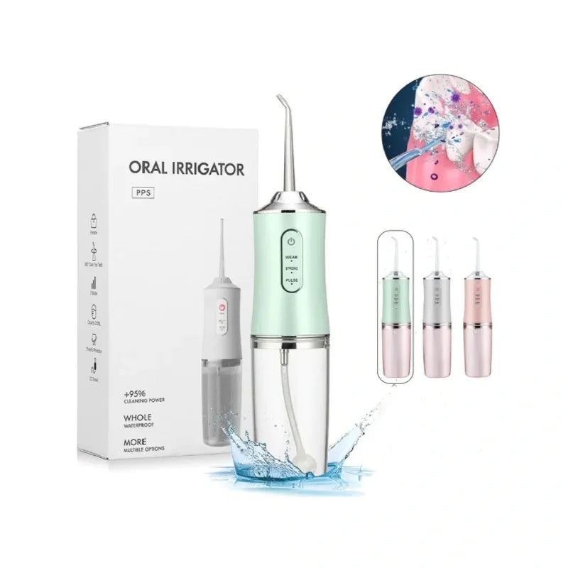 Irrigador Oral para Limpeza Bucal - CleanJet