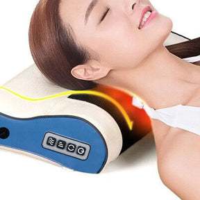 Travesserio Massageador Elétrico  Multifuncional para Pescoço | Relaxamento e Saúde