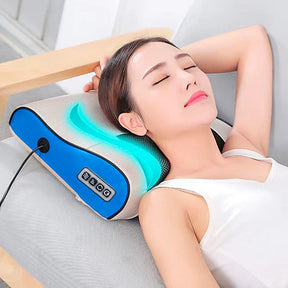 Travesserio Massageador Elétrico  Multifuncional para Pescoço | Relaxamento e Saúde
