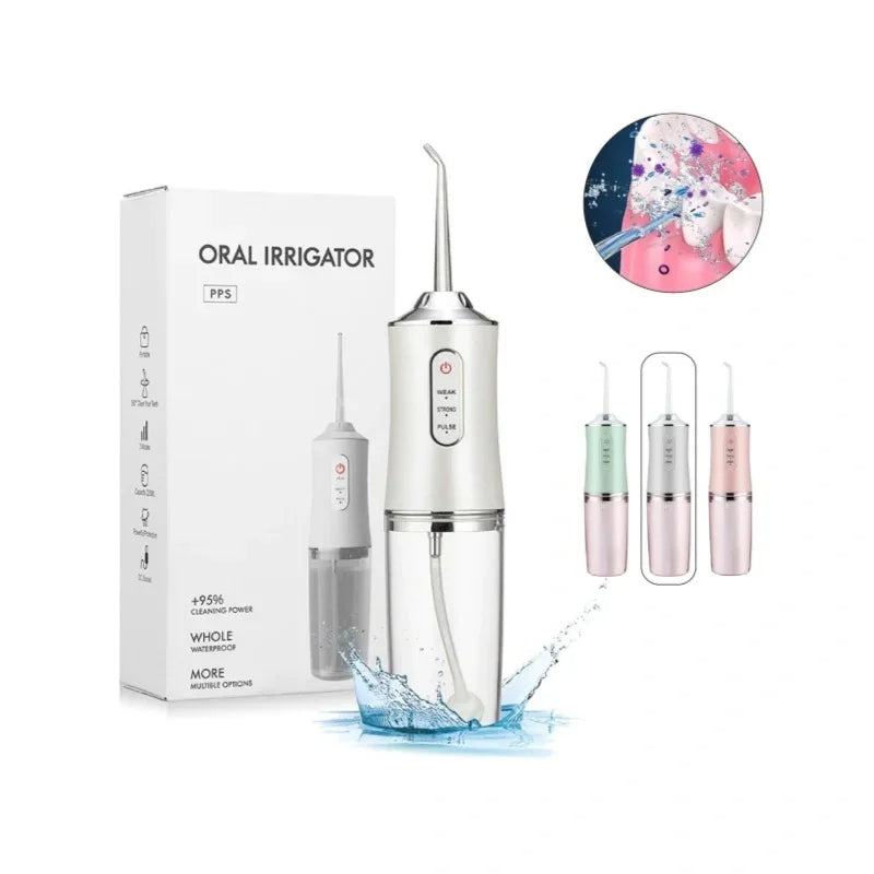 Irrigador Oral para Limpeza Bucal - CleanJet